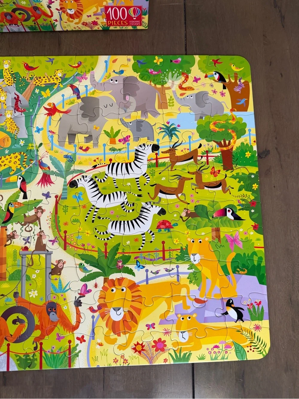 Usborne Book And Jigsaw Puzzle 